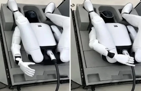 নিজেই নিজেকে চার্জ দিয়ে আলোচনায় রোবট